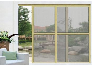 Aluminum sash door