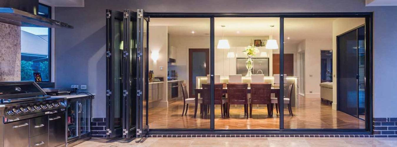 Sliding security screen doors