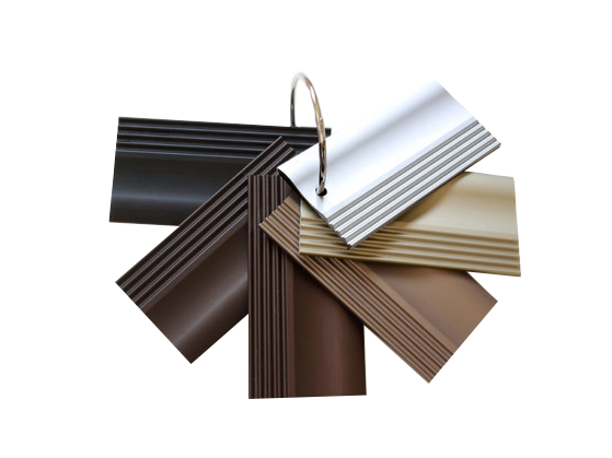 Standard Aluminum Frame Color palette